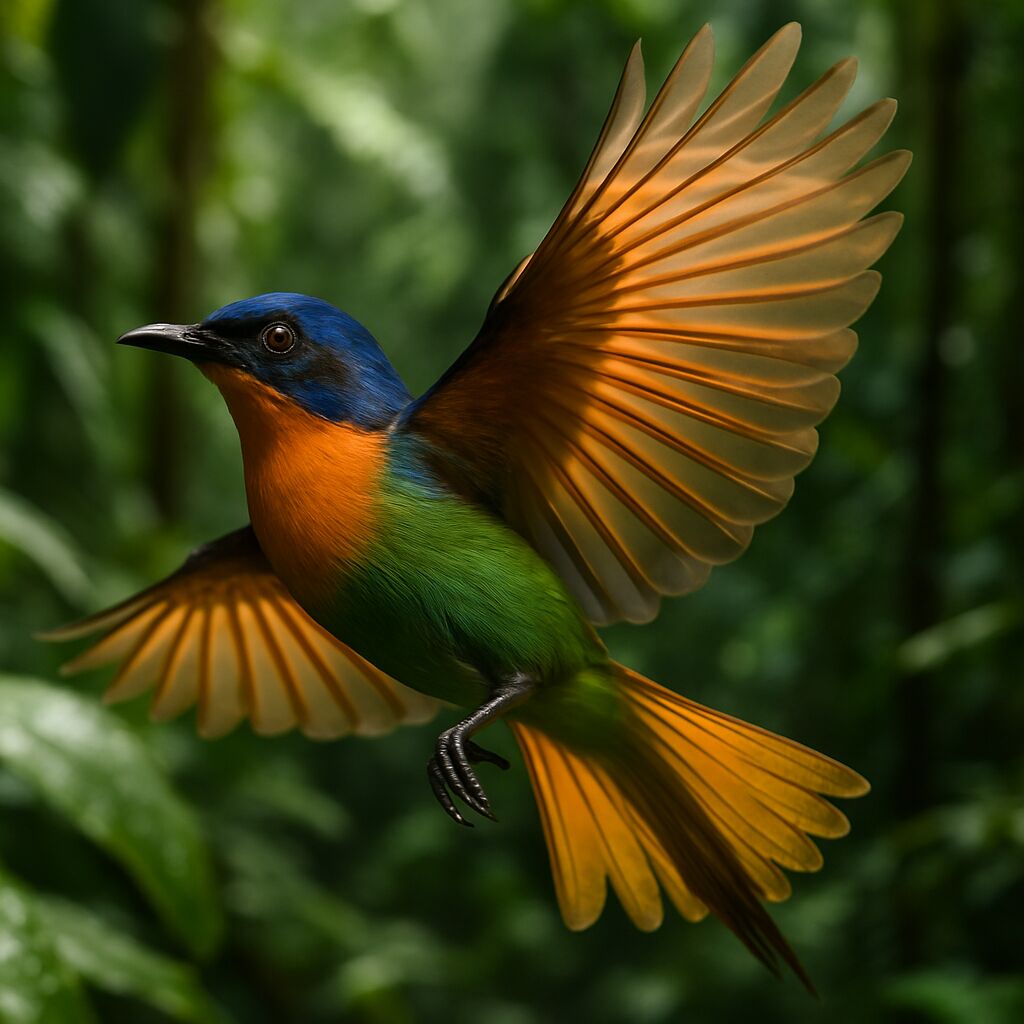 After AI upscaling 4k high resolution enhanced image - nature photography